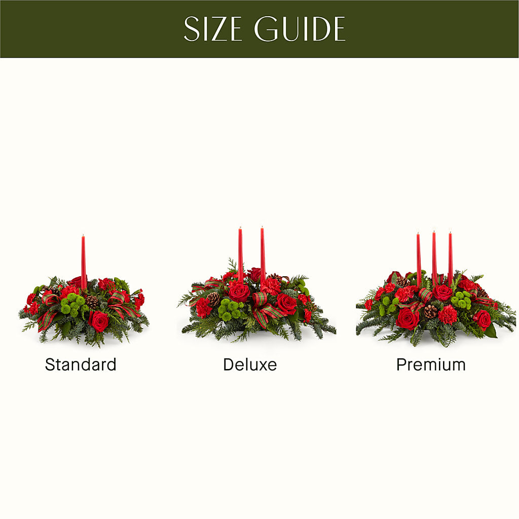 By the Candlelight Centerpiece – CLARKSON FLOWERS & GIFTS, Mississauga ON