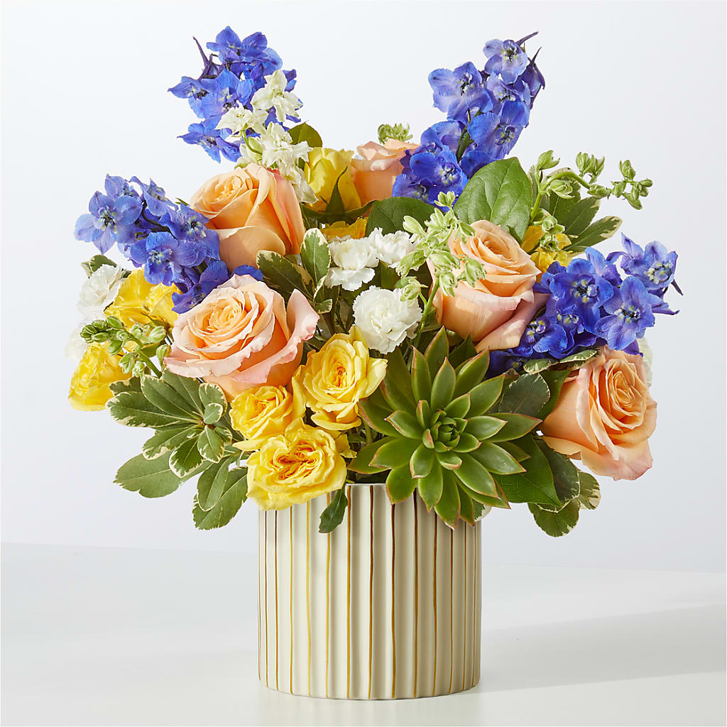 Cobalt Reverie Bouquet – CLARKSON FLOWERS & GIFTS, Mississauga ON