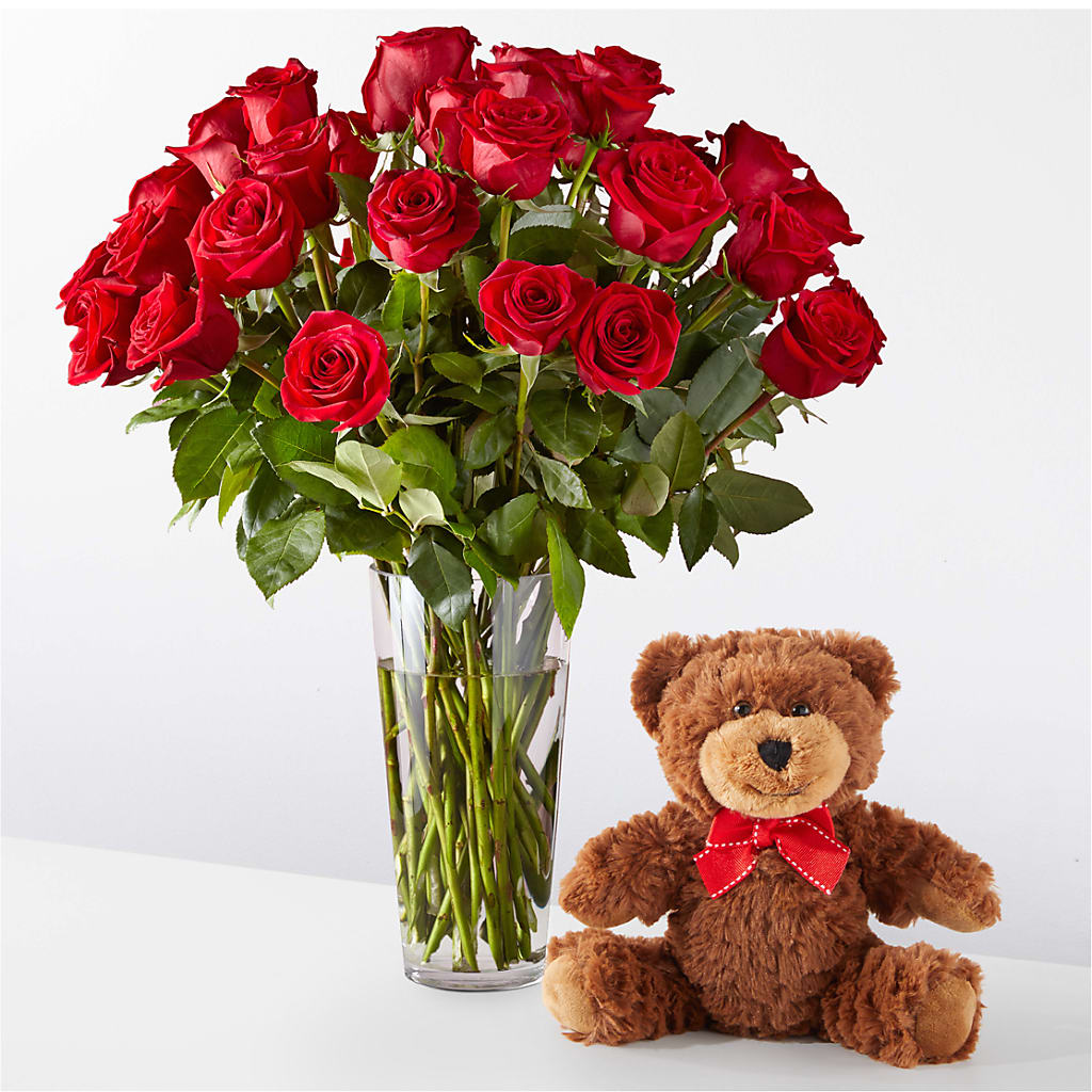 Romantic Long Stem Red Rose Bouquet Bundles – CLARKSON FLOWERS & GIFTS, Mississauga ON