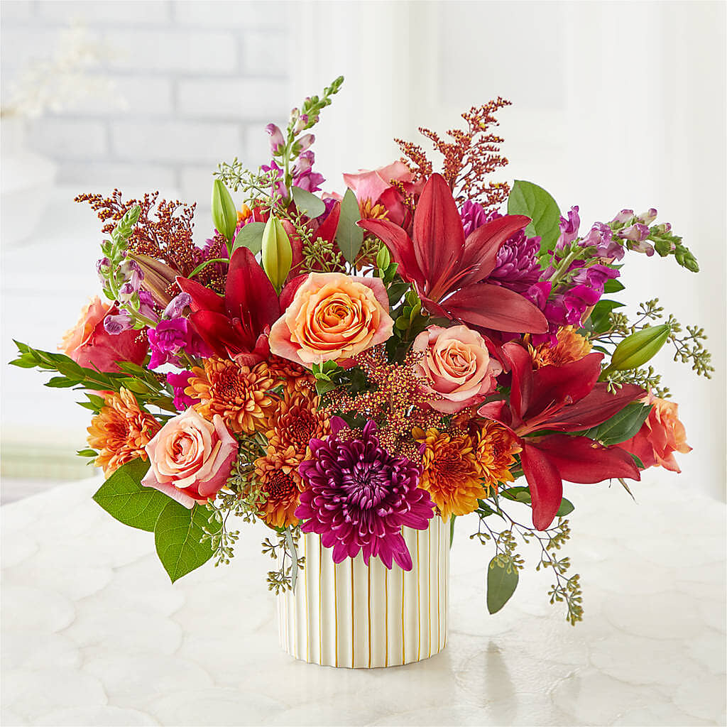 Burgundy Landscape Bouquet – CLARKSON FLOWERS & GIFTS, Mississauga ON