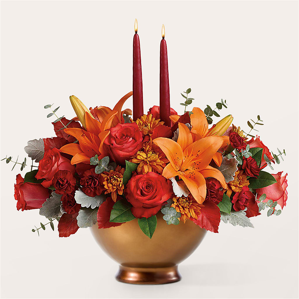Fruits of Fall Centerpiece – CLARKSON FLOWERS & GIFTS, Mississauga ON