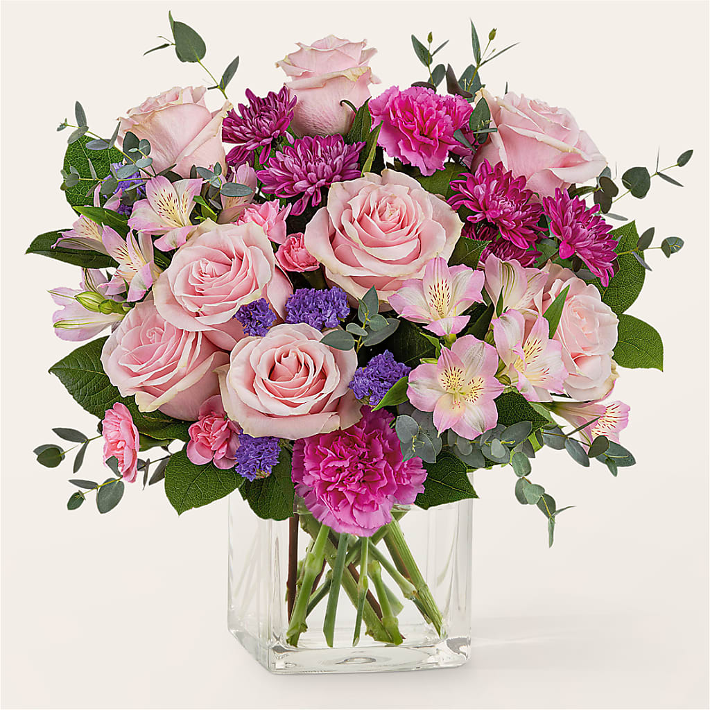 Rosy Radiance Bouquet – CLARKSON FLOWERS & GIFTS, Mississauga ON
