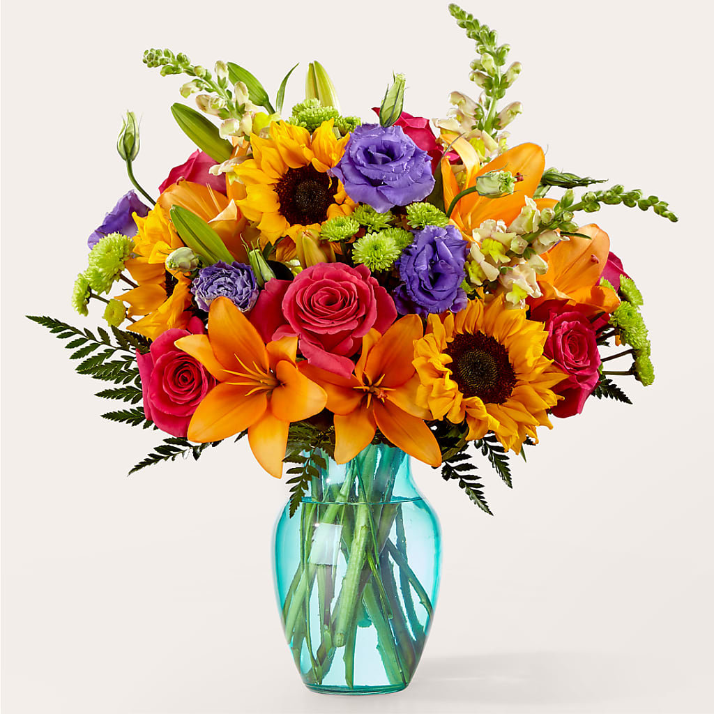 Double Rainbow Bouquet – CLARKSON FLOWERS & GIFTS, Mississauga ON