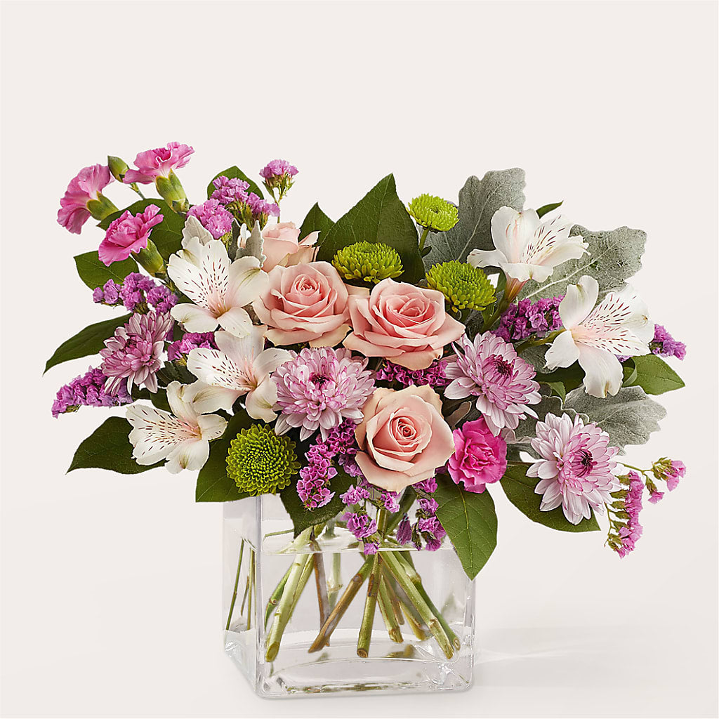 Pink Suede Bouquet – CLARKSON FLOWERS & GIFTS, Mississauga ON