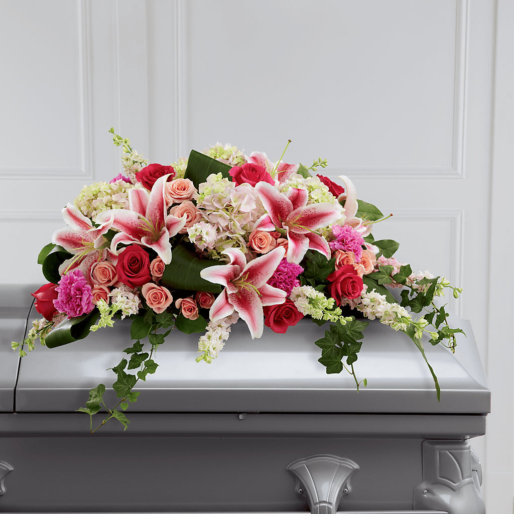 Splendid Grace Casket Spray – CLARKSON FLOWERS & GIFTS, Mississauga ON