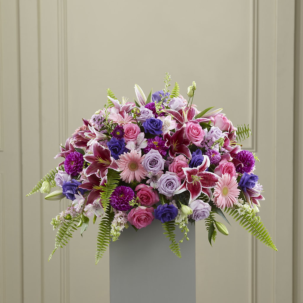 Fare Thee Well Pedestal – CLARKSON FLOWERS & GIFTS, Mississauga ON