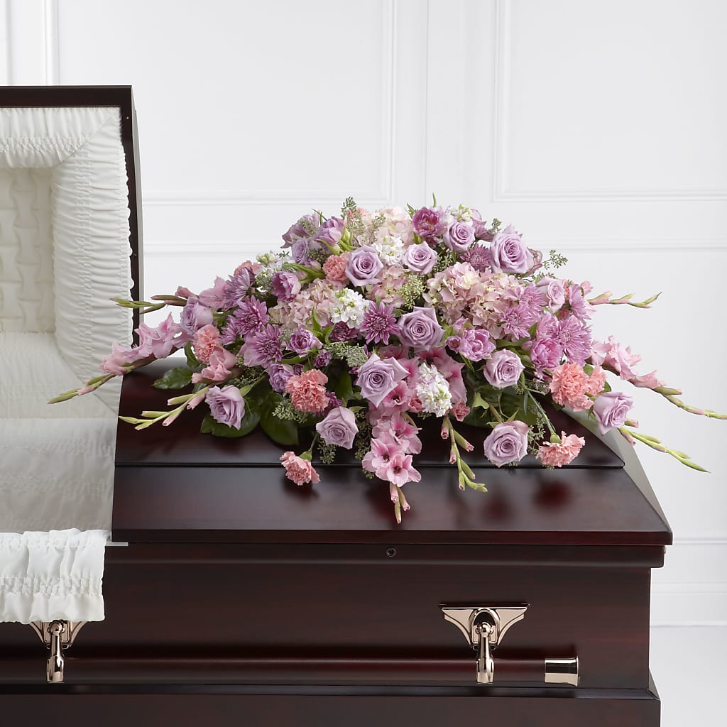 Immorata Casket Spray – CLARKSON FLOWERS & GIFTS, Mississauga ON