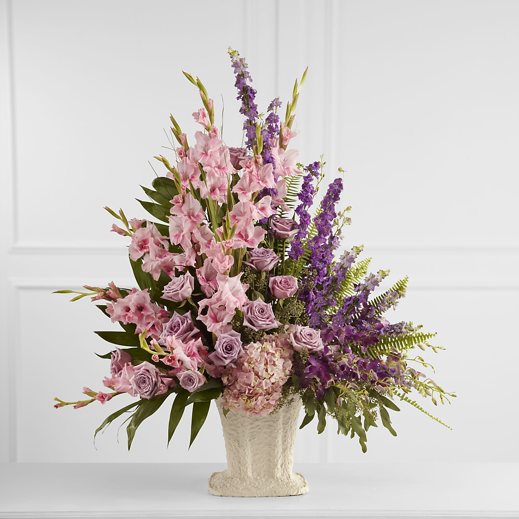 Flowing Garden Arrangement – CLARKSON FLOWERS & GIFTS, Mississauga ON