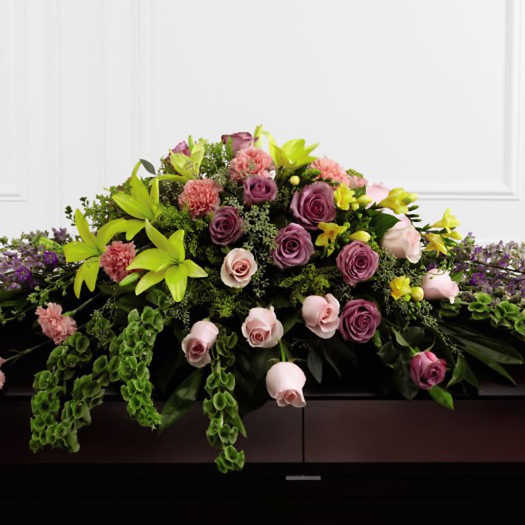 Forever Beloved Casket Spray – CLARKSON FLOWERS & GIFTS, Mississauga ON