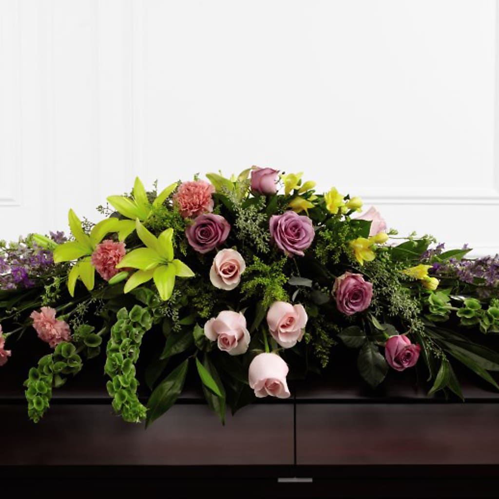 Forever Beloved Casket Spray – CLARKSON FLOWERS & GIFTS, Mississauga ON