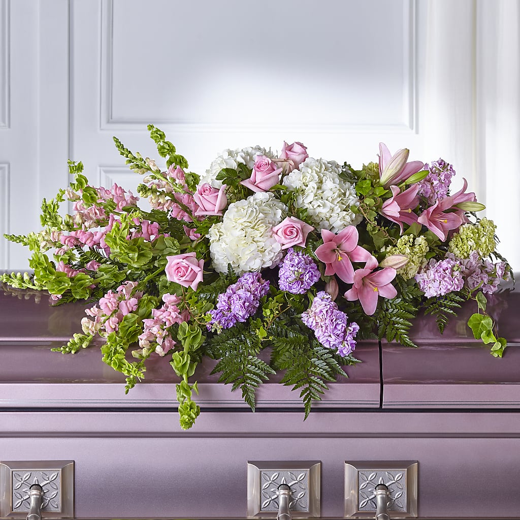 Life's Gratitude Casket Spray – CLARKSON FLOWERS & GIFTS, Mississauga ON
