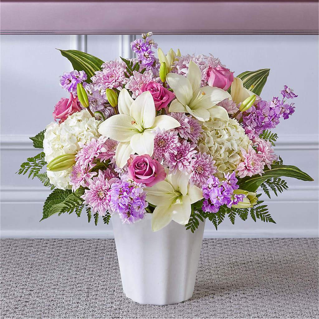 Heaven Sent Floor Basket – CLARKSON FLOWERS & GIFTS, Mississauga ON