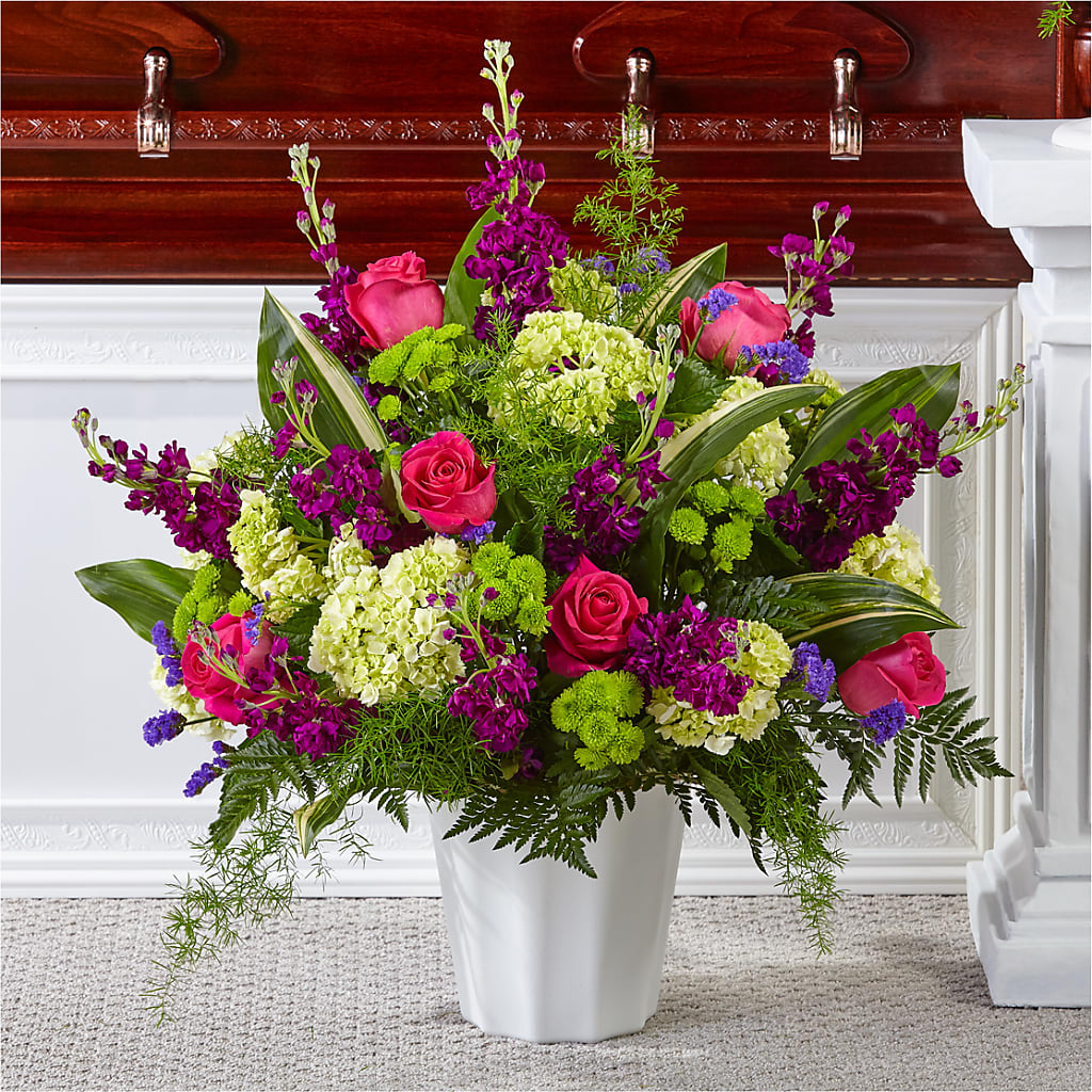 Beautiful Horizons Floor Basket – CLARKSON FLOWERS & GIFTS, Mississauga ON
