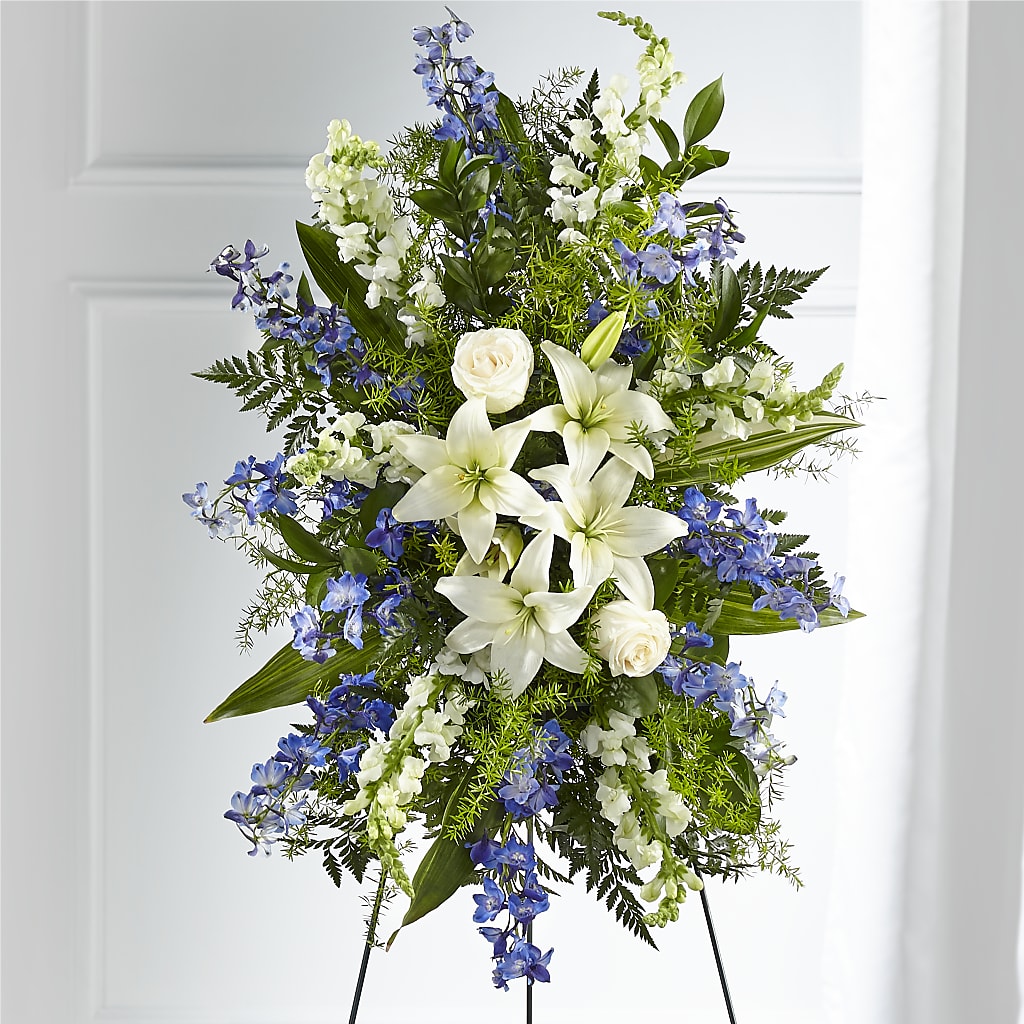 Faithful Friend Standing Spray – CLARKSON FLOWERS & GIFTS, Mississauga ON