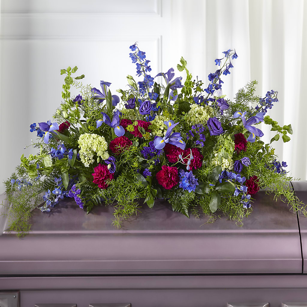 Always Treasured Casket Spray – CLARKSON FLOWERS & GIFTS, Mississauga ON