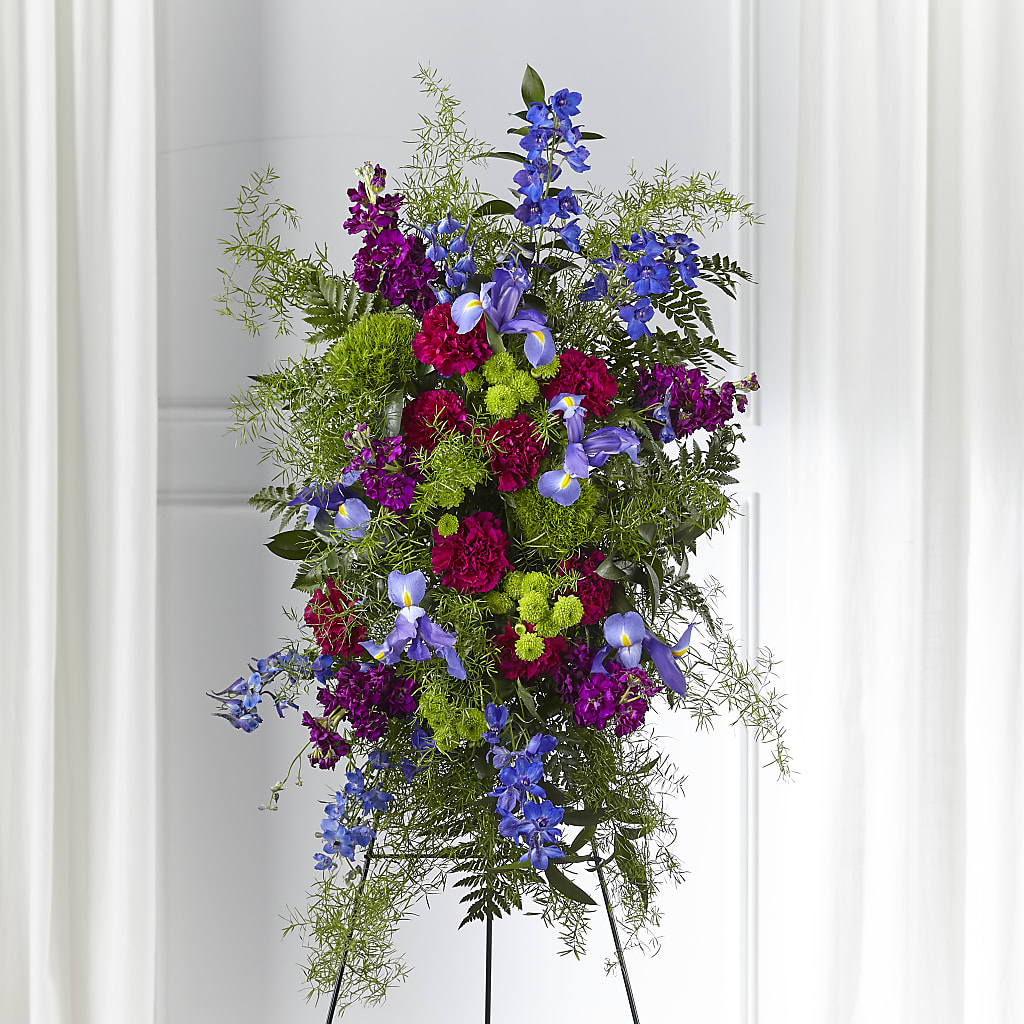 Heavenly Skies Standing Spray – CLARKSON FLOWERS & GIFTS, Mississauga ON