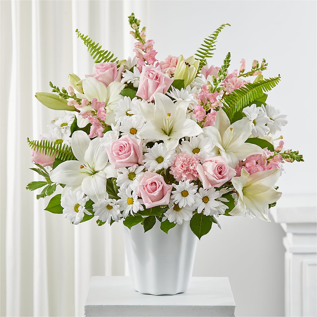 Soft Touch Tabletop Basket – CLARKSON FLOWERS & GIFTS, Mississauga ON