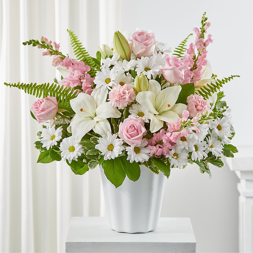 Soft Touch Tabletop Basket – CLARKSON FLOWERS & GIFTS, Mississauga ON