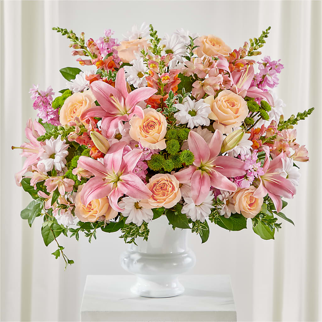 Heartfelt Gesture Urn Arrangement – CLARKSON FLOWERS & GIFTS, Mississauga ON