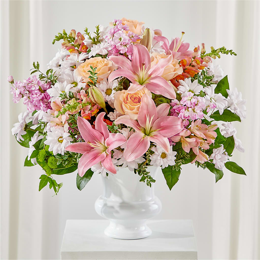 Heartfelt Gesture Urn Arrangement – CLARKSON FLOWERS & GIFTS, Mississauga ON