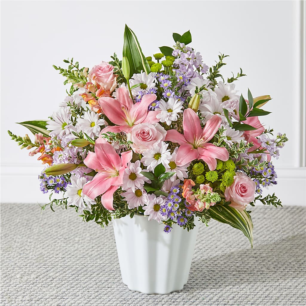 Abundant Compassion Floor Basket – CLARKSON FLOWERS & GIFTS, Mississauga ON