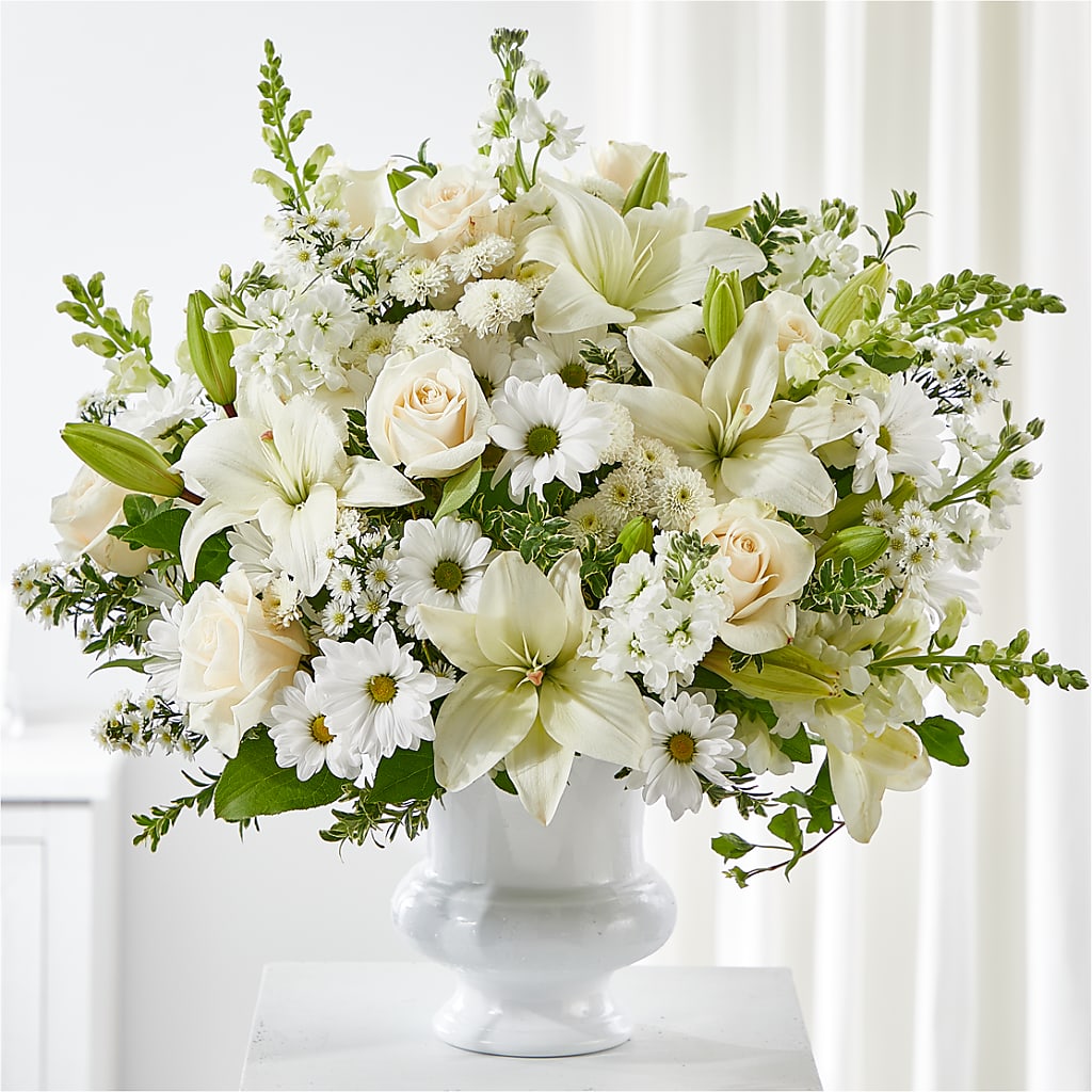 Uplifting Urn Arrangement – CLARKSON FLOWERS & GIFTS, Mississauga ON