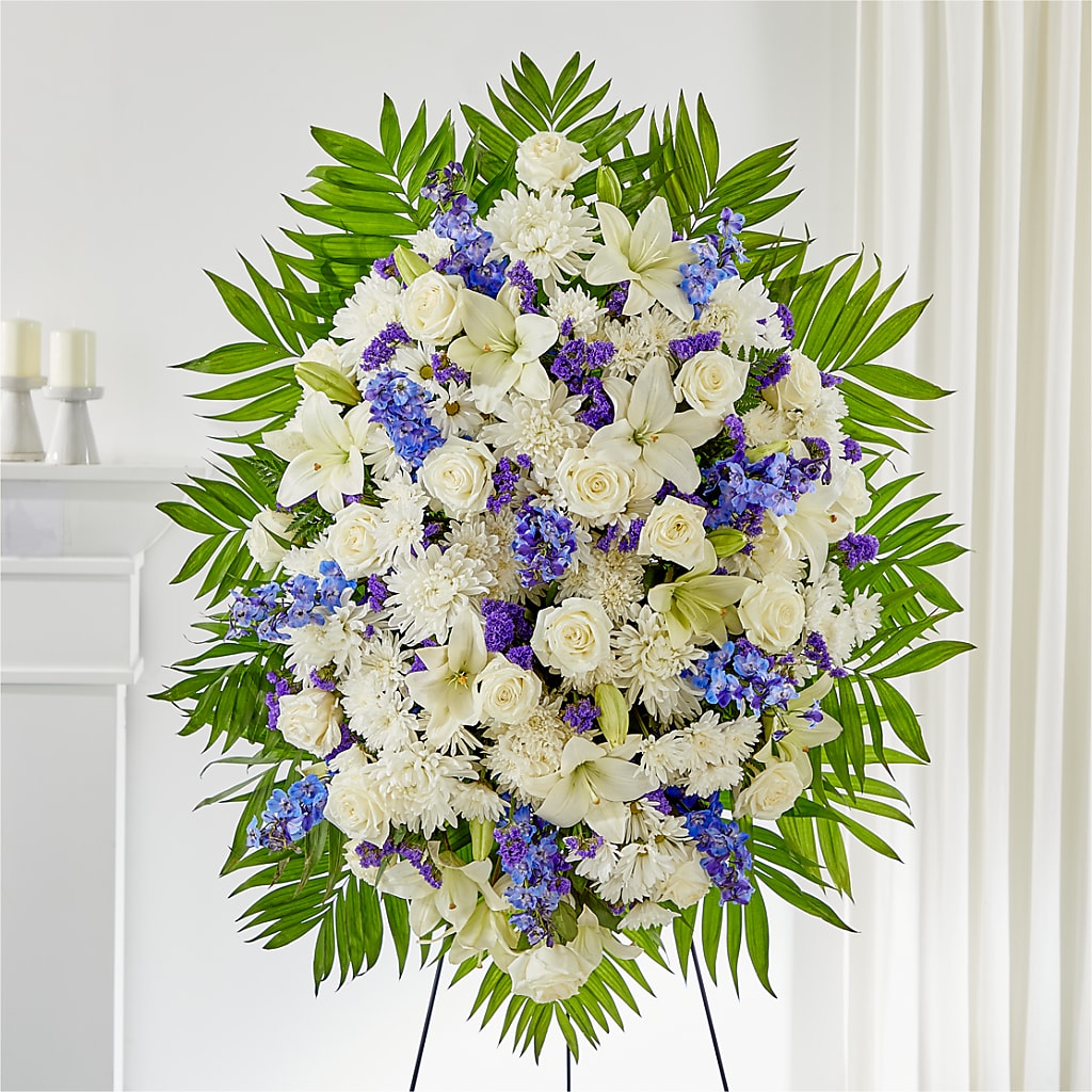 At Rest Standing Spray – CLARKSON FLOWERS & GIFTS, Mississauga ON