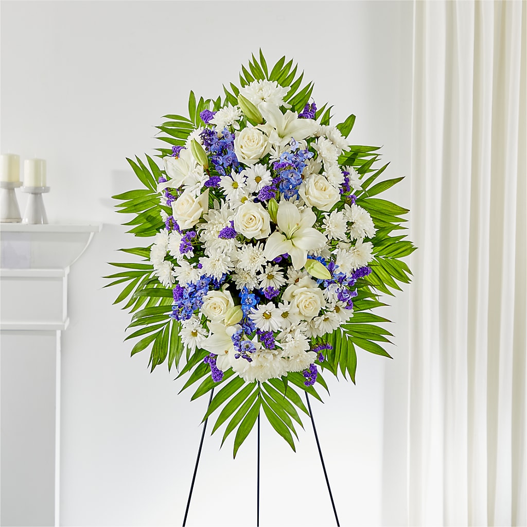 At Rest Standing Spray – CLARKSON FLOWERS & GIFTS, Mississauga ON