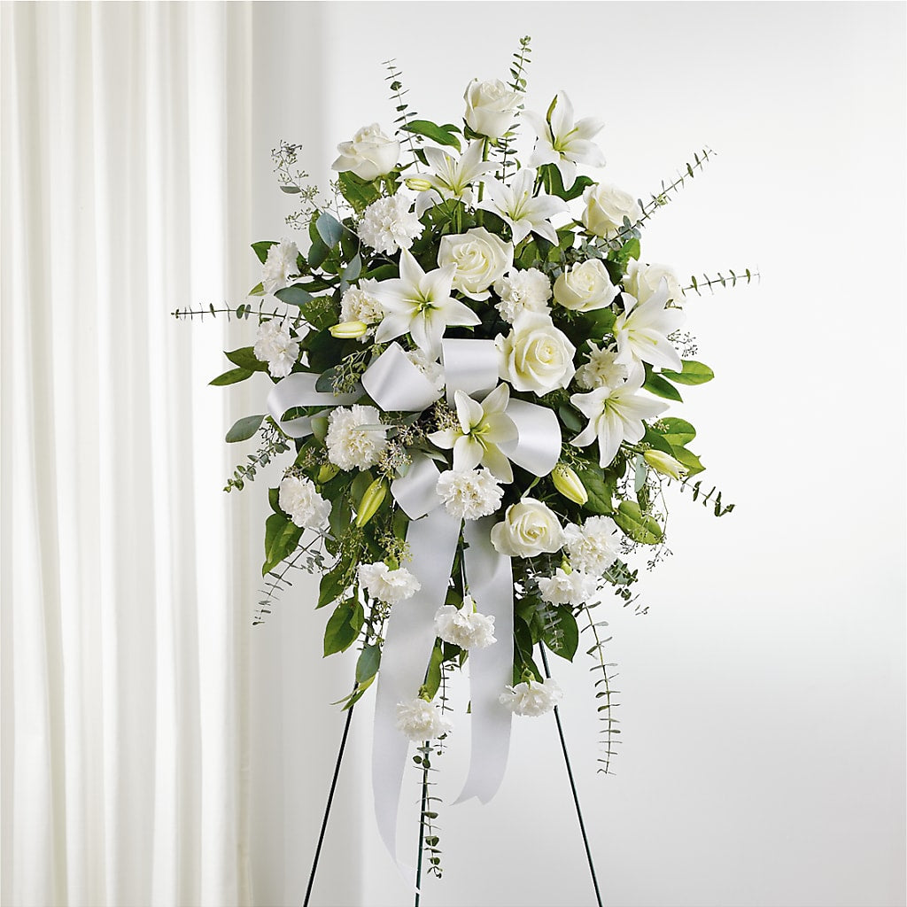 With Care Standing Spray – CLARKSON FLOWERS & GIFTS, Mississauga ON