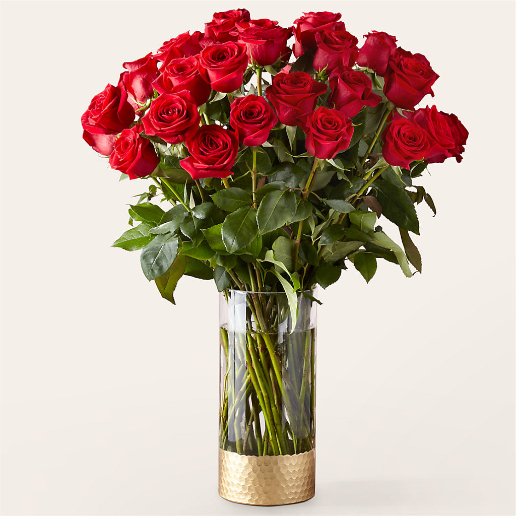 Classic Love Red Rose Bouquet – CLARKSON FLOWERS & GIFTS, Mississauga ON