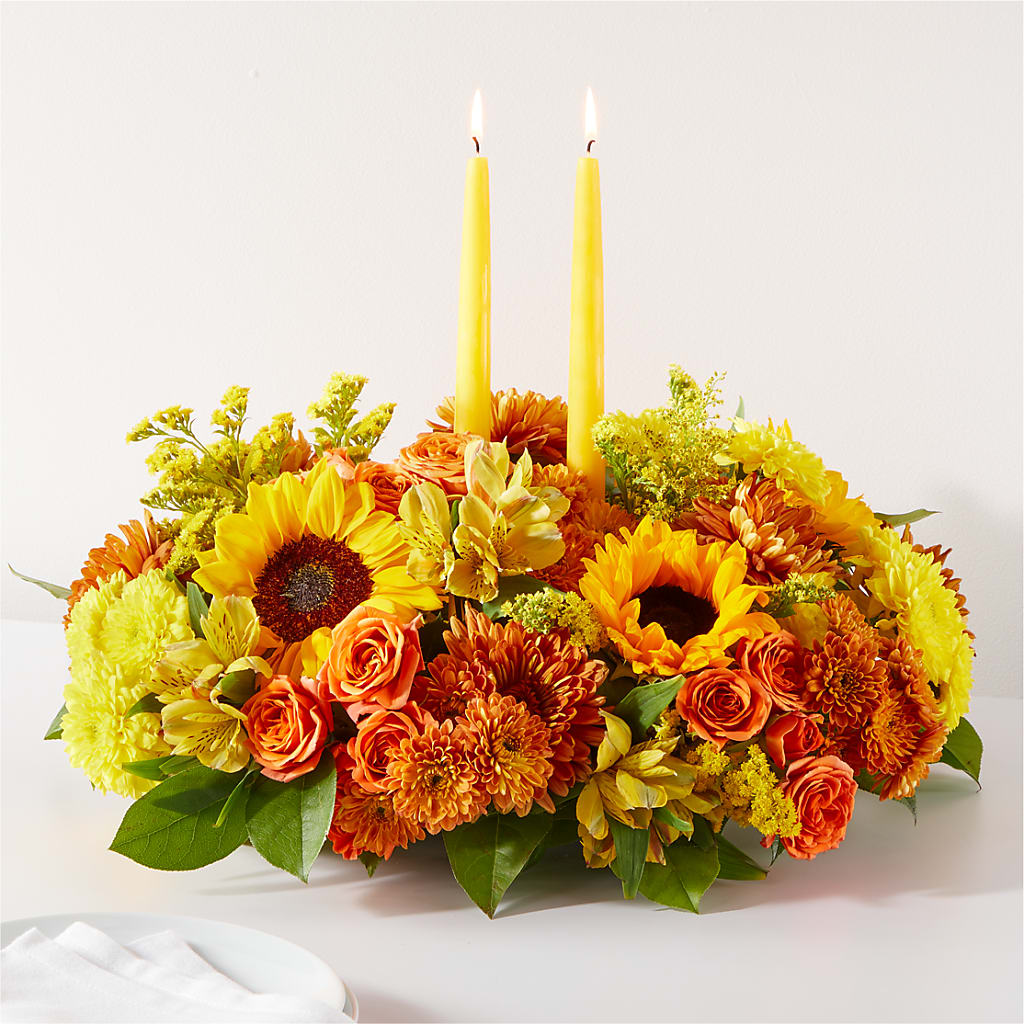 Autumn Harmony Centerpiece – CLARKSON FLOWERS & GIFTS, Mississauga ON