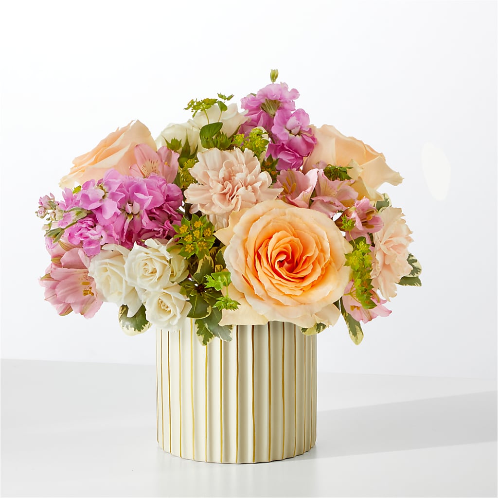 Paradise Bouquet with Ivory Vase – CLARKSON FLOWERS & GIFTS, Mississauga ON