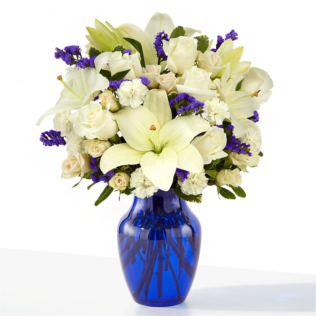 Sapphire Rush Bouquet – CLARKSON FLOWERS & GIFTS, Mississauga ON