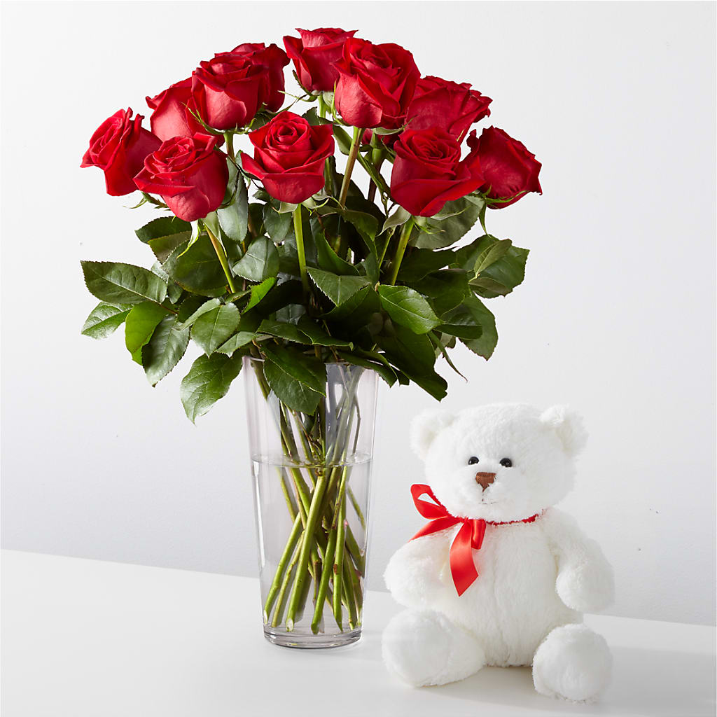 Romantic Long Stem Red Rose Bouquet Bundles – CLARKSON FLOWERS & GIFTS, Mississauga ON