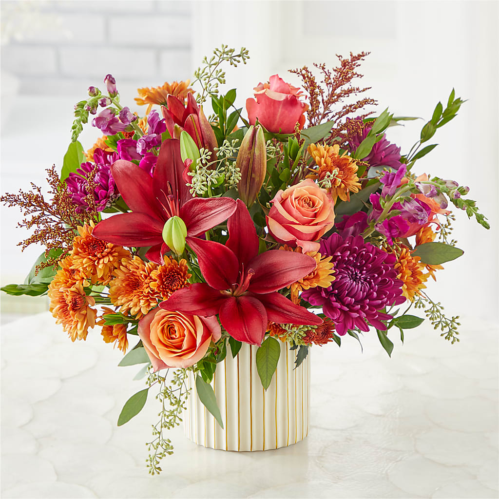 Burgundy Landscape Bouquet – CLARKSON FLOWERS & GIFTS, Mississauga ON