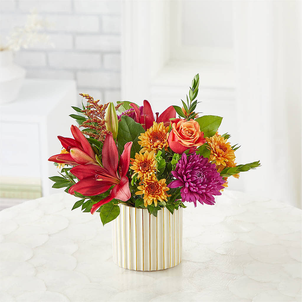 Burgundy Landscape Bouquet – CLARKSON FLOWERS & GIFTS, Mississauga ON