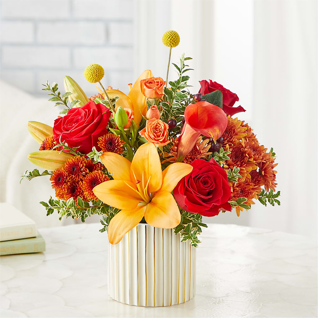 Scarlet Skies Bouquet – CLARKSON FLOWERS & GIFTS, Mississauga ON