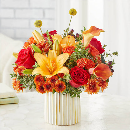 Scarlet Skies Bouquet – CLARKSON FLOWERS & GIFTS, Mississauga ON