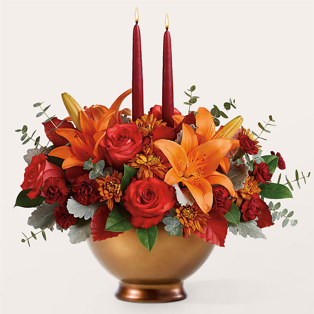 Fruits of Fall Centerpiece – CLARKSON FLOWERS & GIFTS, Mississauga ON