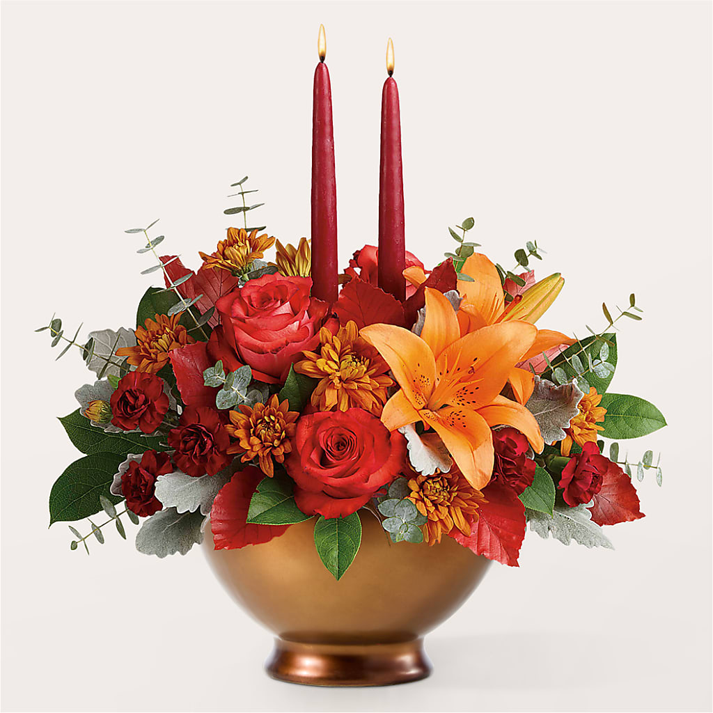 Fruits of Fall Centerpiece – CLARKSON FLOWERS & GIFTS, Mississauga ON