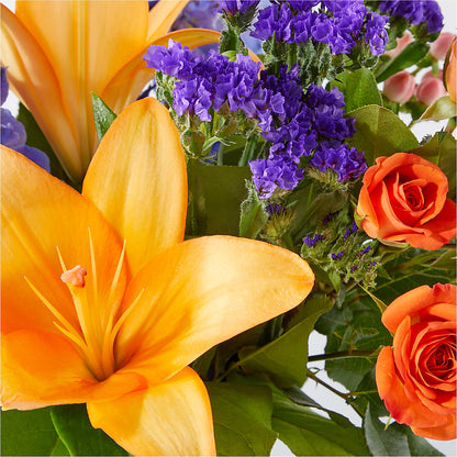 Radiant Citrus Bouquet – CLARKSON FLOWERS & GIFTS, Mississauga ON