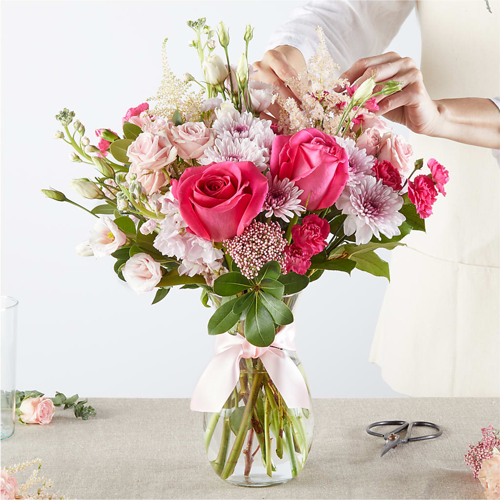 Pink Ribbon - A Florist Original – CLARKSON FLOWERS & GIFTS, Mississauga ON