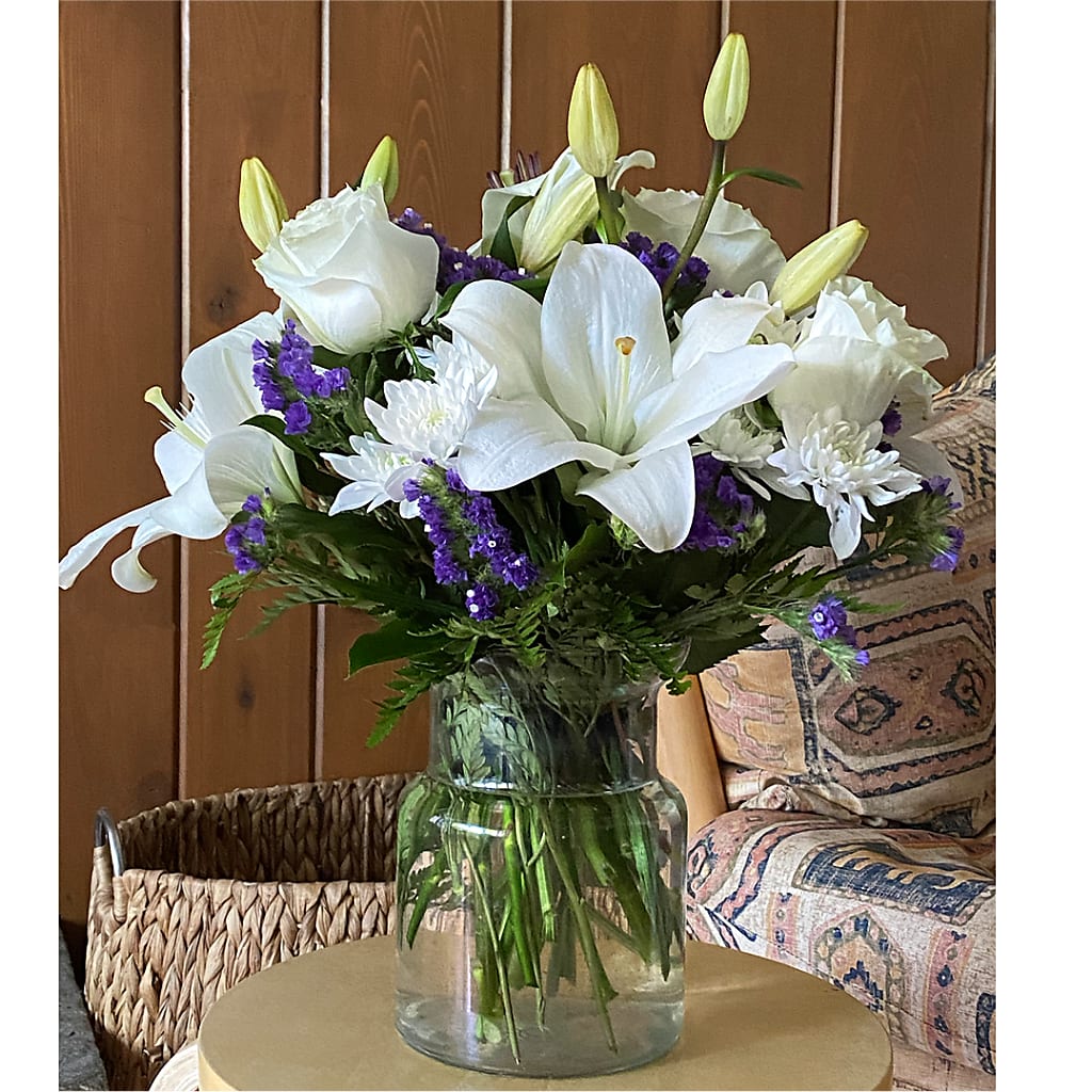 Beyond Blue Bouquet – CLARKSON FLOWERS & GIFTS, Mississauga ON