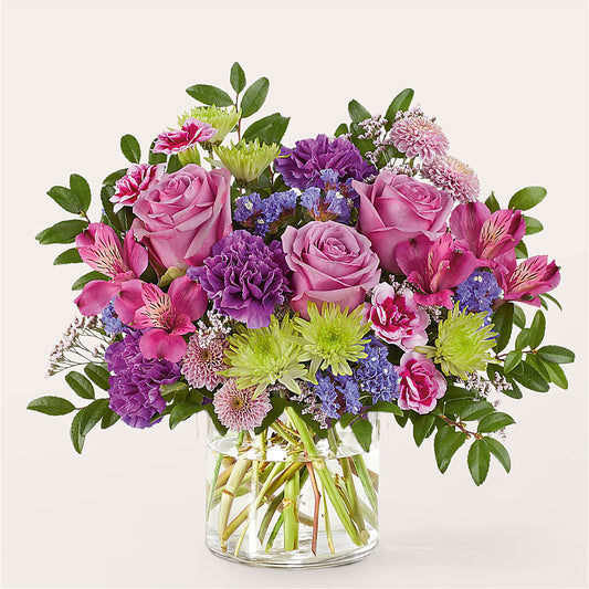 Glass Half Full Bouquet – CLARKSON FLOWERS & GIFTS, Mississauga ON