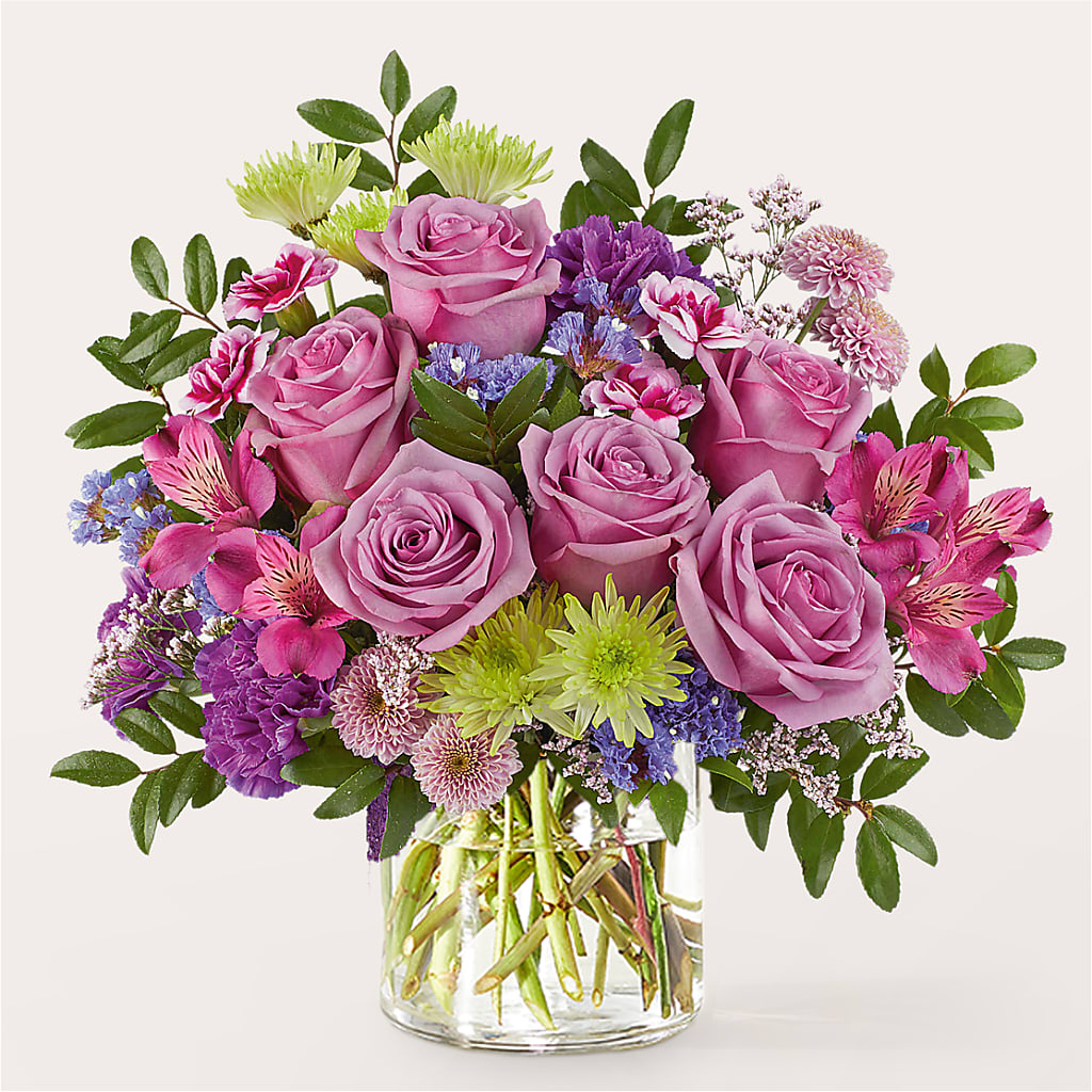 Glass Half Full Bouquet – CLARKSON FLOWERS & GIFTS, Mississauga ON
