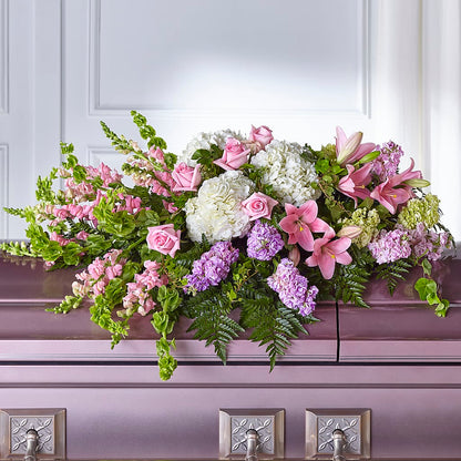 Life's Gratitude Casket Spray – CLARKSON FLOWERS & GIFTS, Mississauga ON