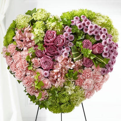 Heartwarming Standing Heart – CLARKSON FLOWERS & GIFTS, Mississauga ON