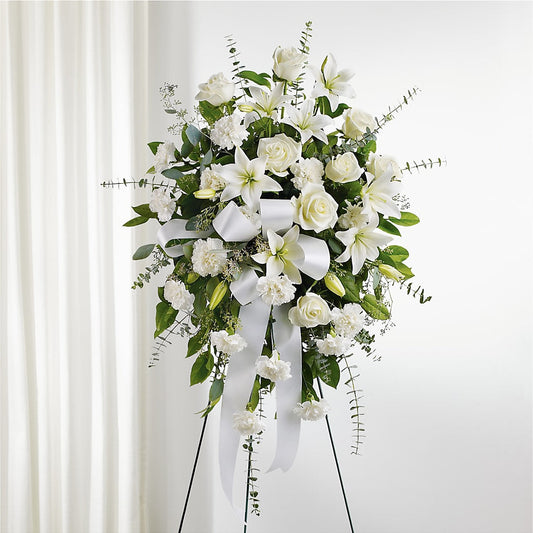 With Care Standing Spray – CLARKSON FLOWERS & GIFTS, Mississauga ON
