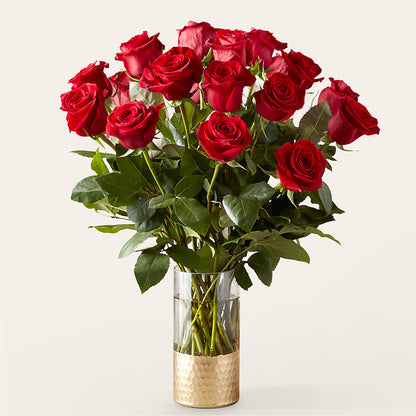 Ramo clásico de rosas rojas Love