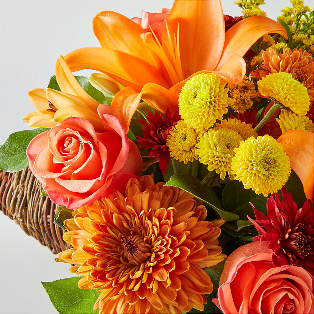 Bouquet of Blessings Cornucopia – CLARKSON FLOWERS & GIFTS, Mississauga ON